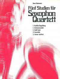 Fünf Studien für Saxophon-Quartett